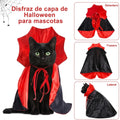 Capa de Vampiro para Gatos 🐈‍⬛