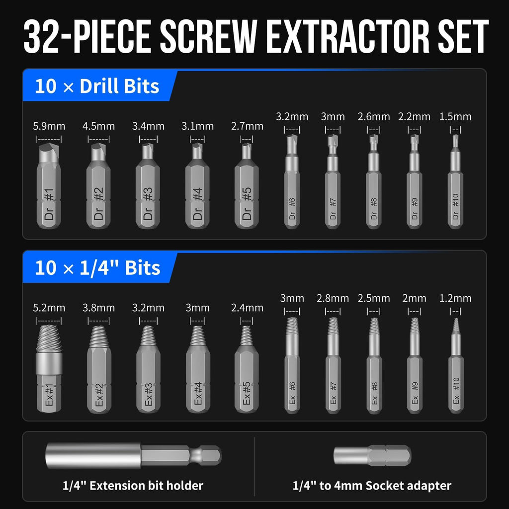 55-in-1 Precision Screwdriver Set, Mini Multifunctional Screwdriver Kit for Repairing Mobile Phones, Watches, and Computers