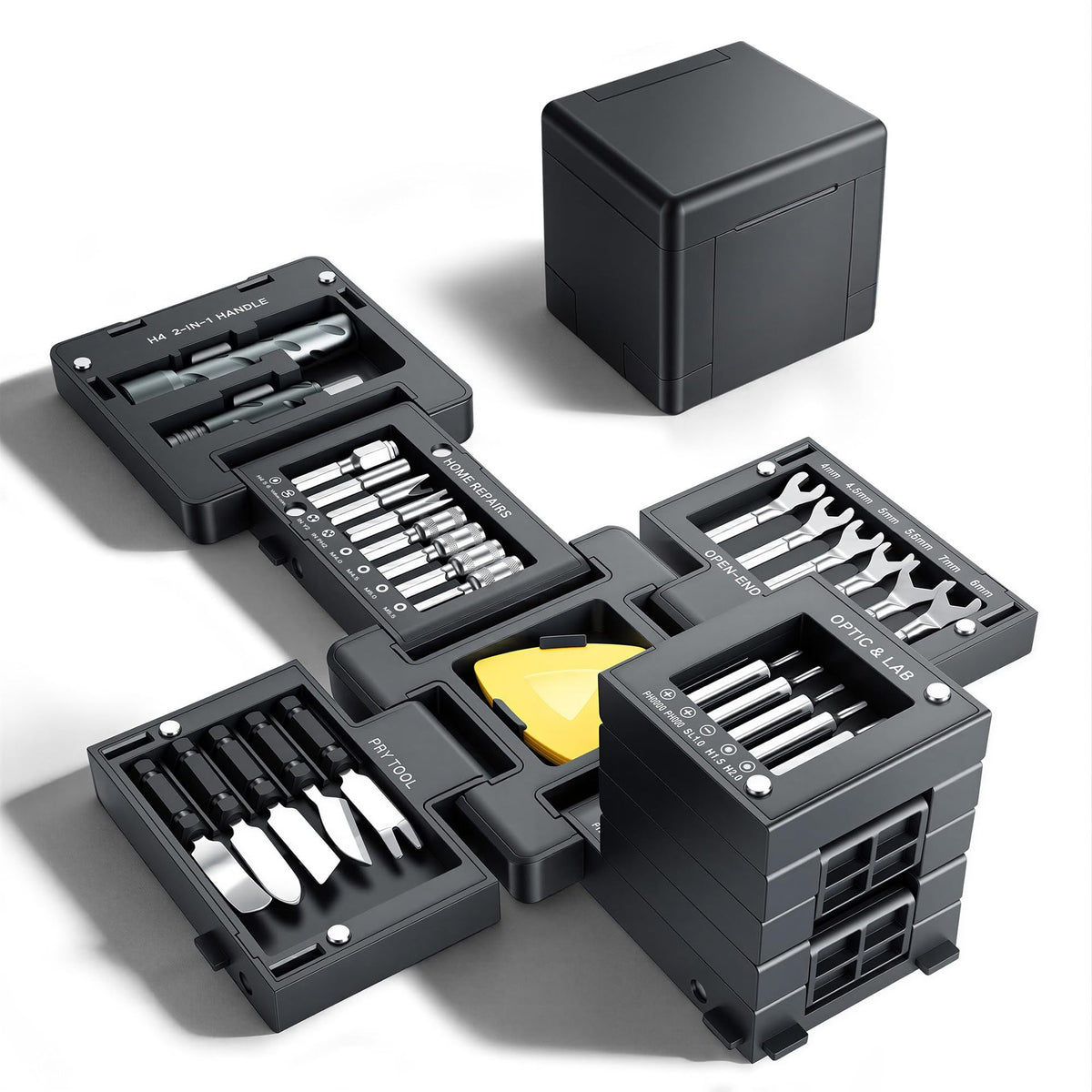 55-in-1 Precision Screwdriver Set, Mini Multifunctional Screwdriver Kit for Repairing Mobile Phones, Watches, and Computers