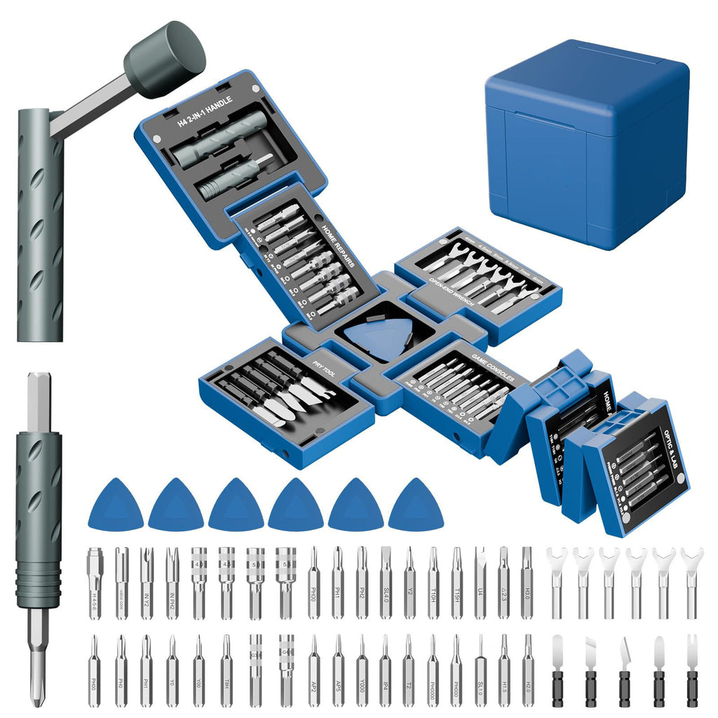 55-in-1 Precision Screwdriver Set, Mini Multifunctional Screwdriver Kit for Repairing Mobile Phones, Watches, and Computers